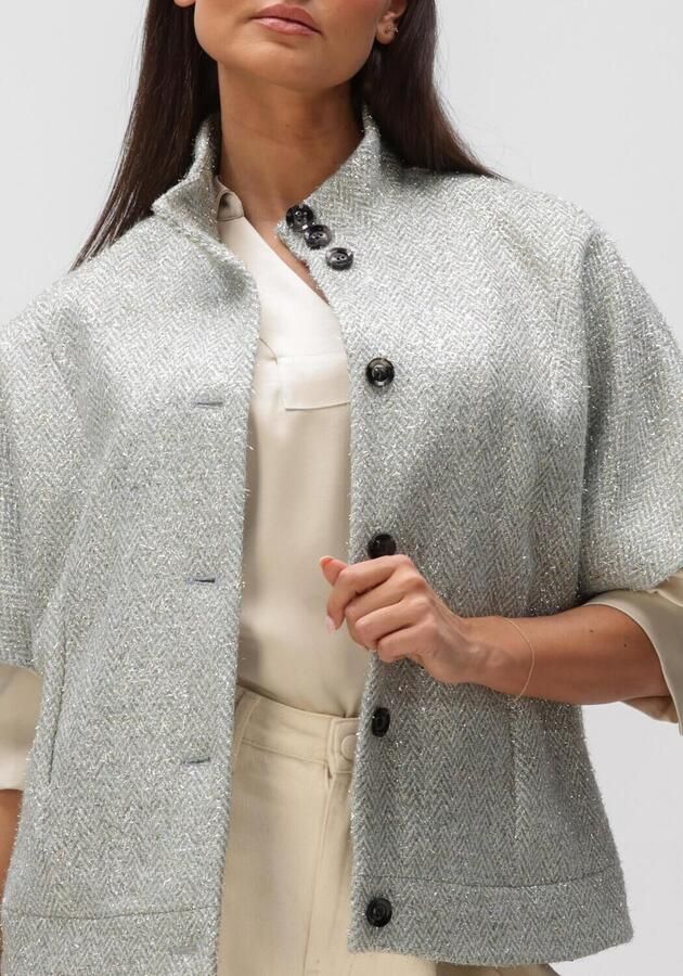 BRUUNS BAZAAR Dames Jassen Conebbcarly Waistcoat Lichtblauw - Foto 4