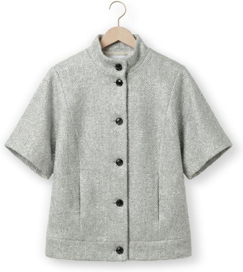 BRUUNS BAZAAR Dames Jassen Conebbcarly Waistcoat Lichtblauw - Foto 2