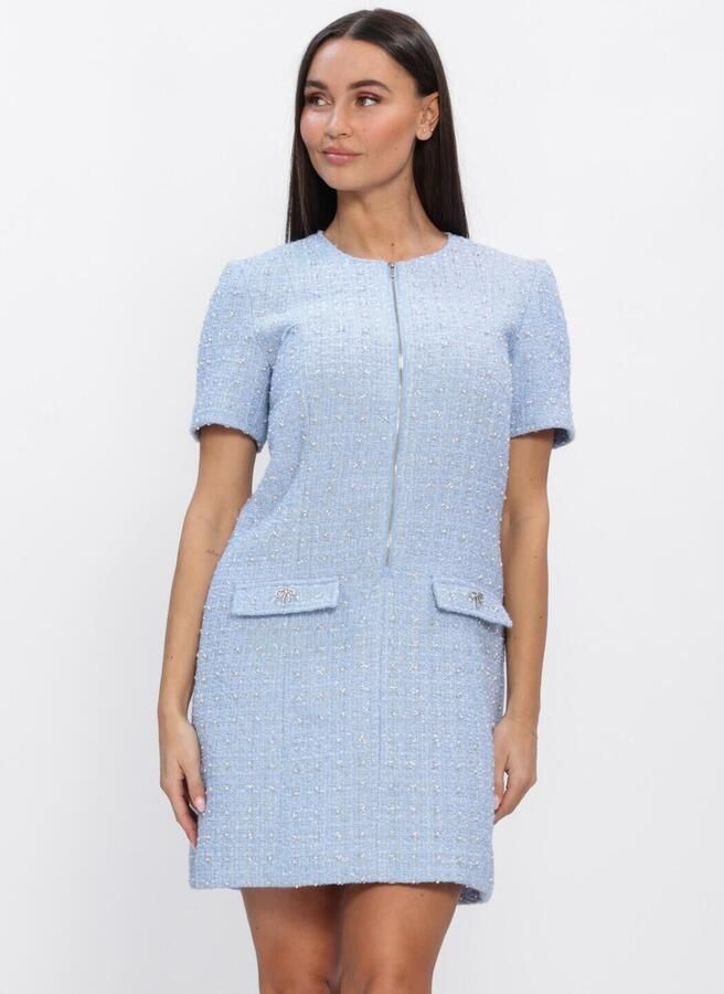 BRUUNS BAZAAR Dames Jurken Attaleabbzenny Dress Lichtblauw