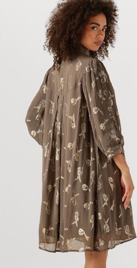 BRUUNS BAZAAR Dames Jurken Bbtammi Dress Taupe - Foto 3