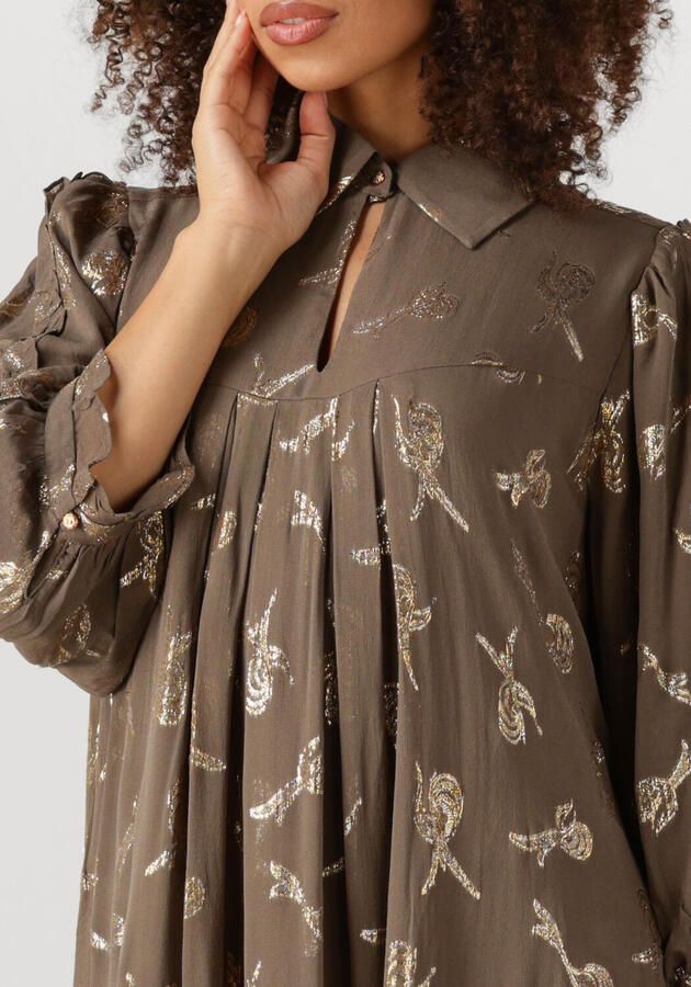 BRUUNS BAZAAR Dames Jurken Bbtammi Dress Taupe