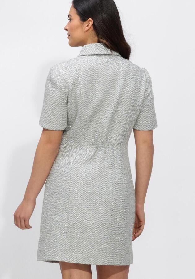 BRUUNS BAZAAR Dames Jurken Conebbzendia Dress Lichtgrijs - Foto 2