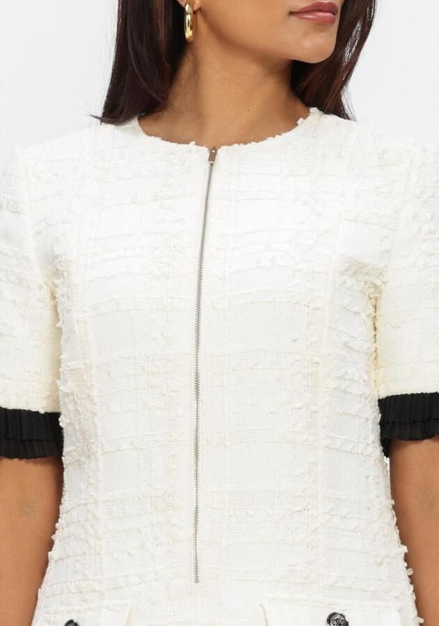 BRUUNS BAZAAR Dames Jurken Gaussiabbzenny Dress Gebroken Wit - Foto 2