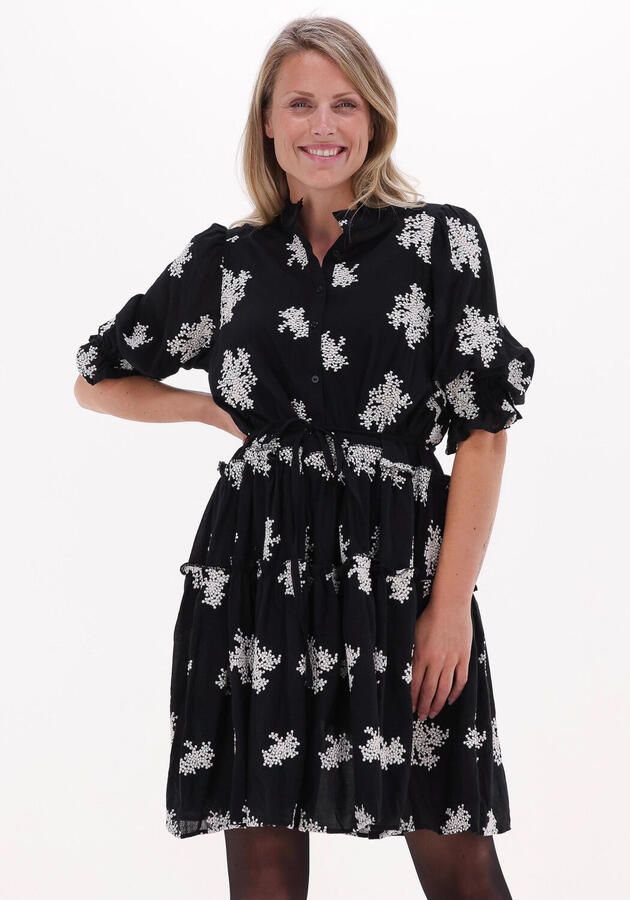 BRUUNS BAZAAR Dames Jurken Kamal Kamila Dress Zwart - Foto 4