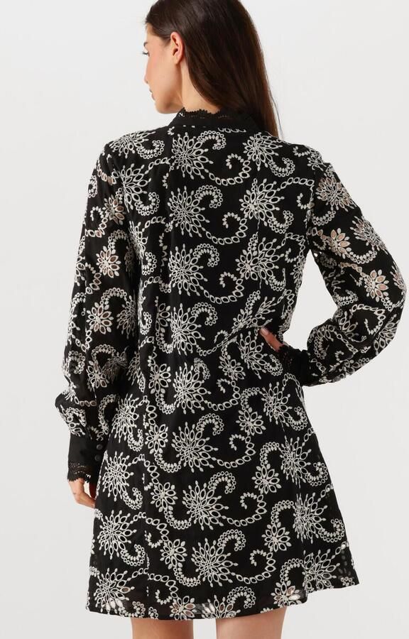 Bruuns Bazaar Elegante Zwarte Jurk met Borduurwerk Black Dames - Foto 2