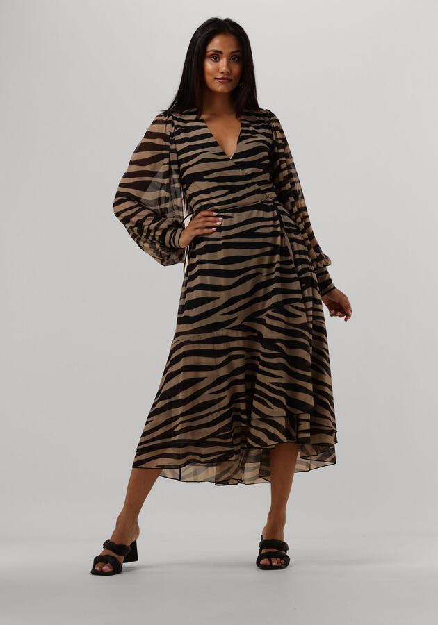 BRUUNS BAZAAR Dames Jurken Phlox Nora Dress Beige - Foto 4