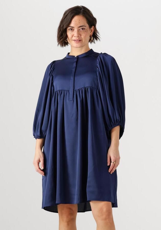 BRUUNS BAZAAR Dames Jurken Sarina Dress Donkerblauw - Foto 4