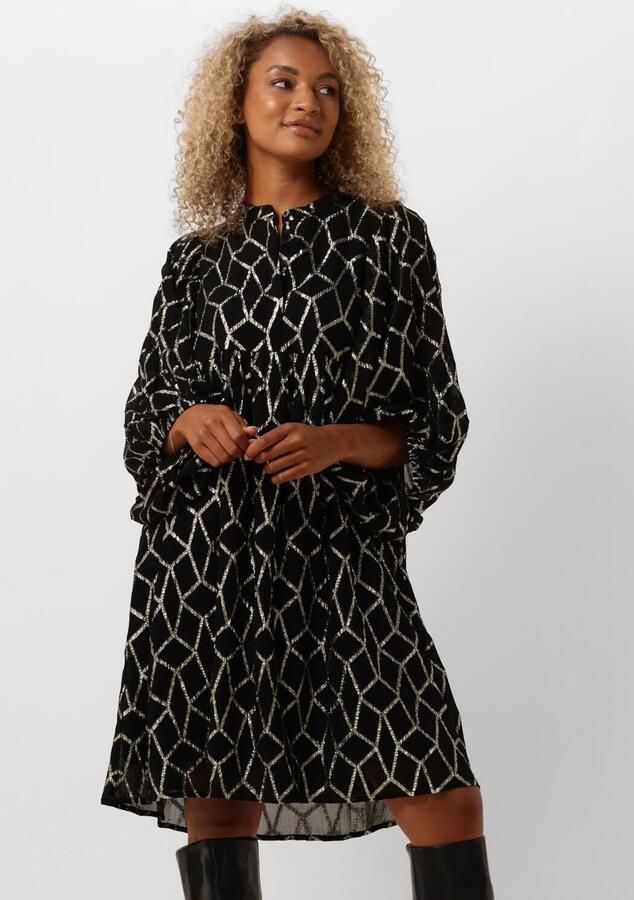 Bruuns Bazaar Elegante Women Scomebbsarina Zwarte Jurk Black Dames - Foto 4