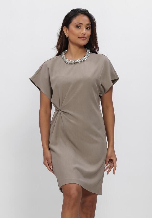 BRUUNS BAZAAR Dames Jurken Syagrusbbariala Dress Taupe