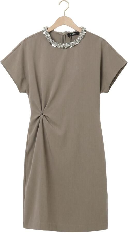 BRUUNS BAZAAR Dames Jurken Syagrusbbariala Dress Taupe - Foto 4