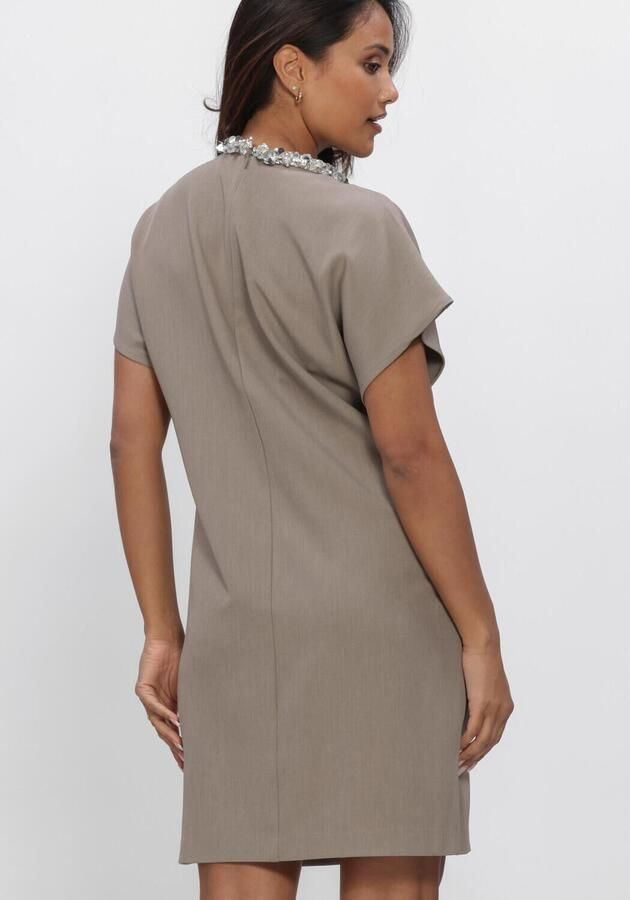 BRUUNS BAZAAR Dames Jurken Syagrusbbariala Dress Taupe - Foto 2