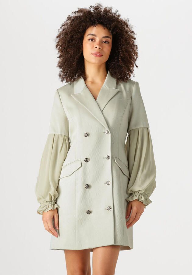 Bruuns Bazaar Elegante Dubbelrijdige Jurk White Dames - Foto 4