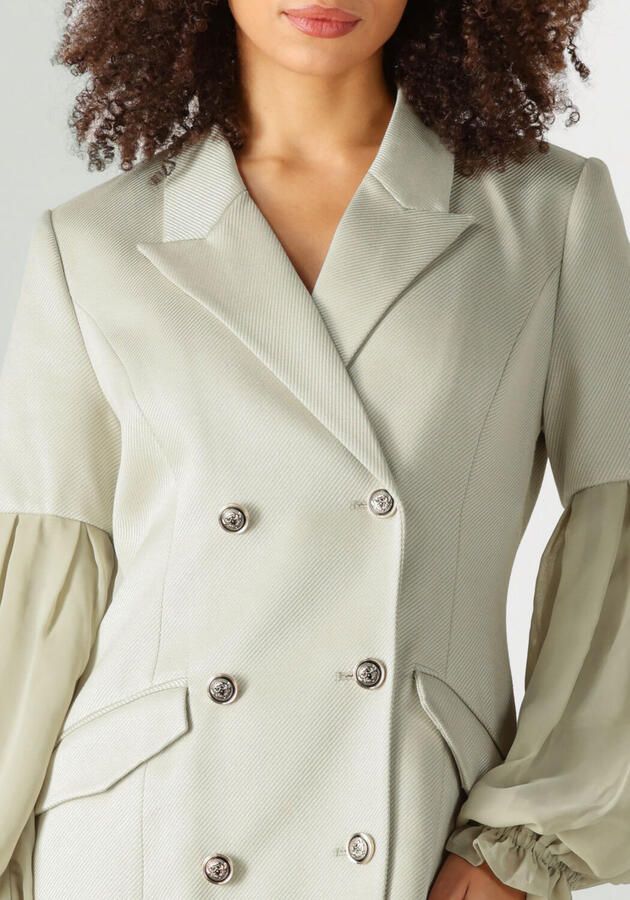 Bruuns Bazaar Elegante Dubbelrijdige Jurk White Dames - Foto 2