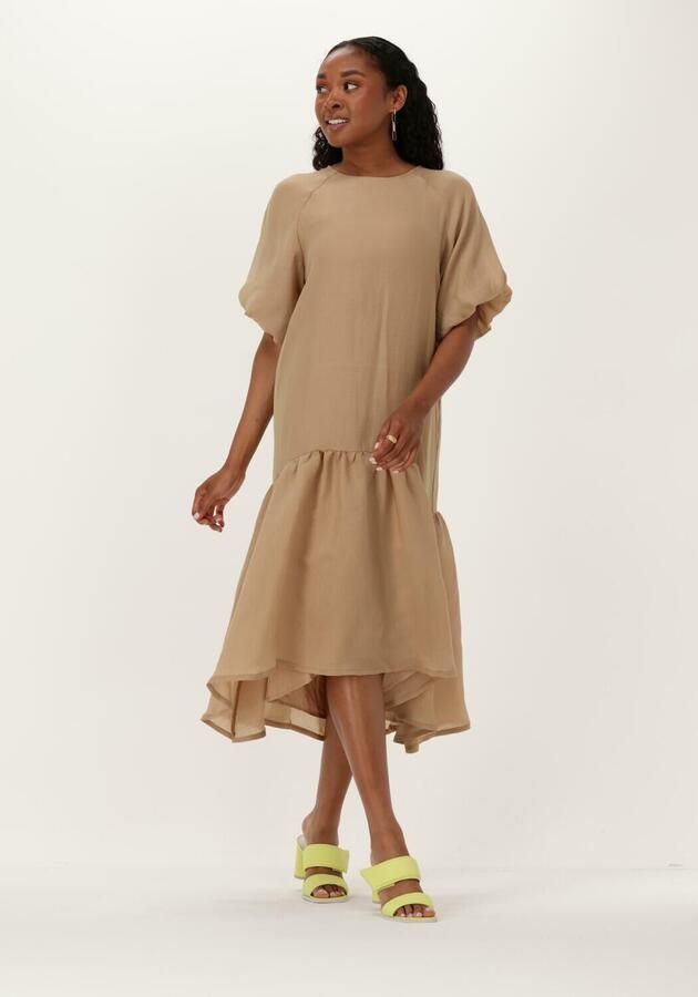 BRUUNS BAZAAR Dames Jurken Zara Luca Dress Camel - Foto 4