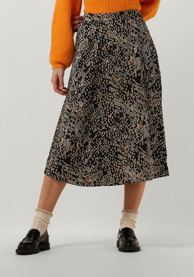 BRUUNS BAZAAR Dames Rokken Acacia Amattas Skirt Zwart - Foto 3