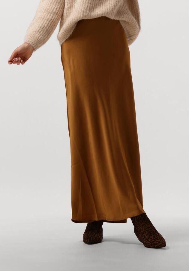 BRUUNS BAZAAR Dames Rokken Acacia Joanelle Skirt Bruin - Foto 4