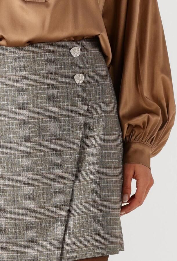 BRUUNS BAZAAR Dames Rokken Bbmaina Skirt Grijs - Foto 3