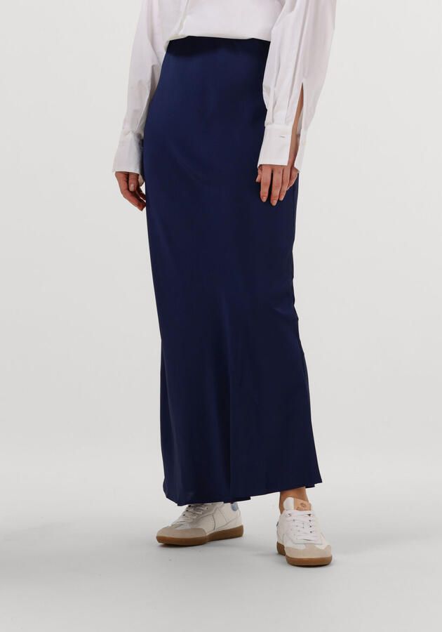 Bruuns Bazaar Maxi Rok Bbjoanelle Donkerblauw Blue Dames - Foto 4