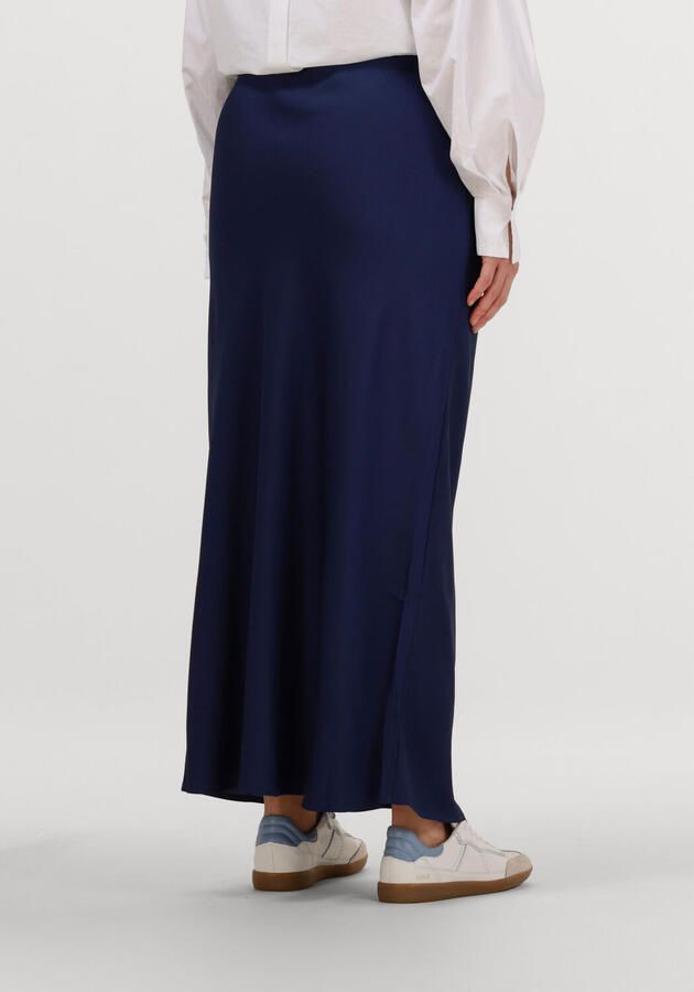 Bruuns Bazaar Maxi Rok Bbjoanelle Donkerblauw Blue Dames