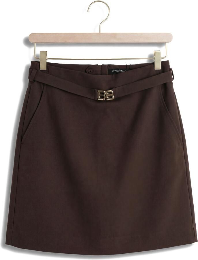 BRUUNS BAZAAR Dames Rokken Rubysusbboenne Skirt Bruin - Foto 2