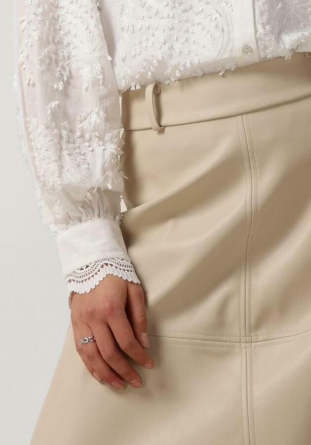 BRUUNS BAZAAR Dames Rokken Vegani Imma Skirt Creme - Foto 3