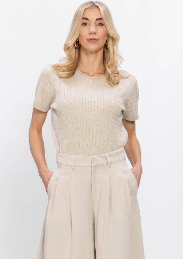 BRUUNS BAZAAR Dames Tops & T-shirts Anemonebbglenda Knit Beige