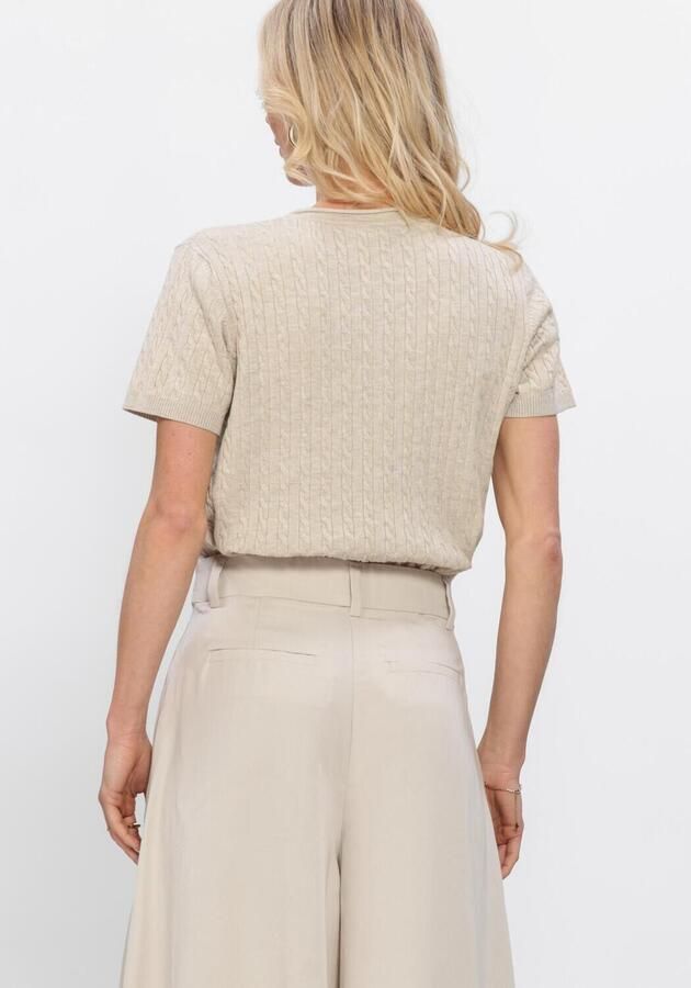 BRUUNS BAZAAR Dames Tops & T-shirts Anemonebbglenda Knit Beige - Foto 3