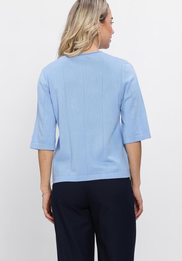BRUUNS BAZAAR Dames Tops & T-shirts Anemonebbgliandra Knit Lichtblauw - Foto 3