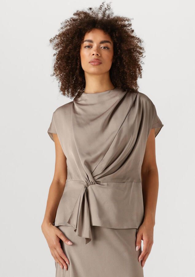 BRUUNS BAZAAR Dames Tops & T-shirts Bbtinja Blouse Taupe - Foto 4