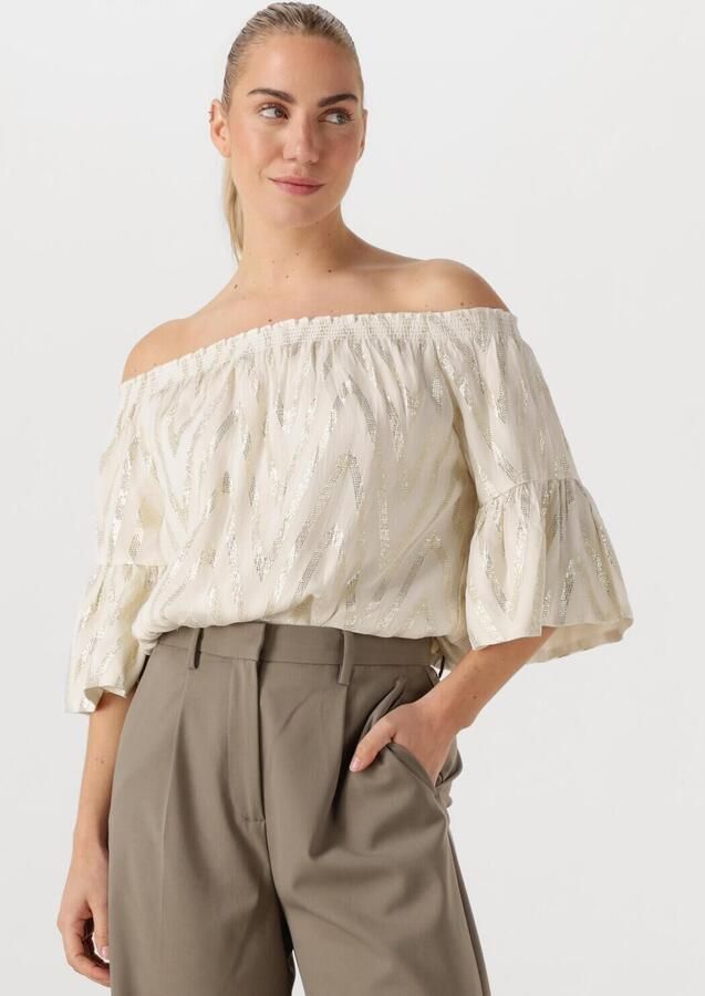 BRUUNS BAZAAR Dames Tops & T-shirts Carlis Blouse Ecru - Foto 4
