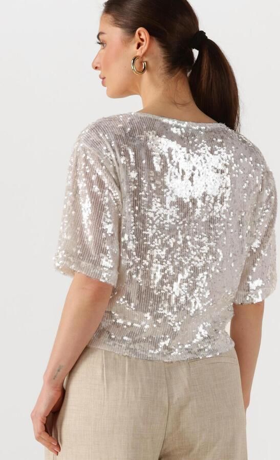 BRUUNS BAZAAR Dames Tops & T-shirts Ginia Blouse Zilver - Foto 3