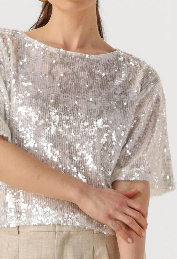 BRUUNS BAZAAR Dames Tops & T-shirts Ginia Blouse Zilver - Foto 2