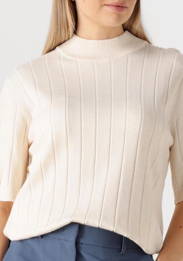 BRUUNS BAZAAR Dames Tops & T-shirts Glady Knit Ecru - Foto 2
