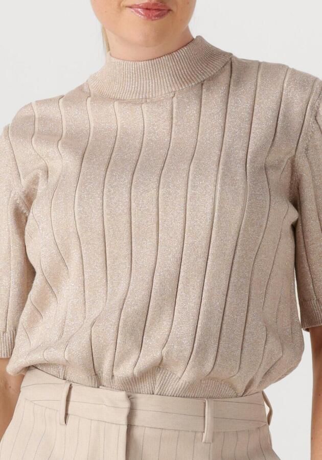 BRUUNS BAZAAR Dames Tops & T-shirts Glady Knit Zand - Foto 3