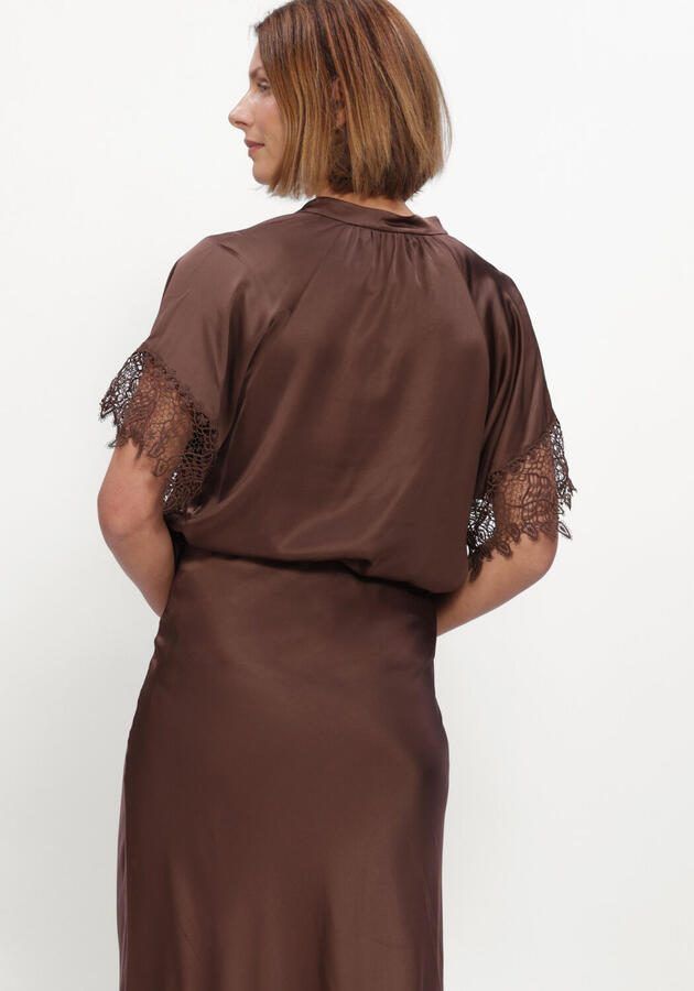 BRUUNS BAZAAR Dames Tops & T-shirts Korthalsiabbwiny Blouse Bruin - Foto 3