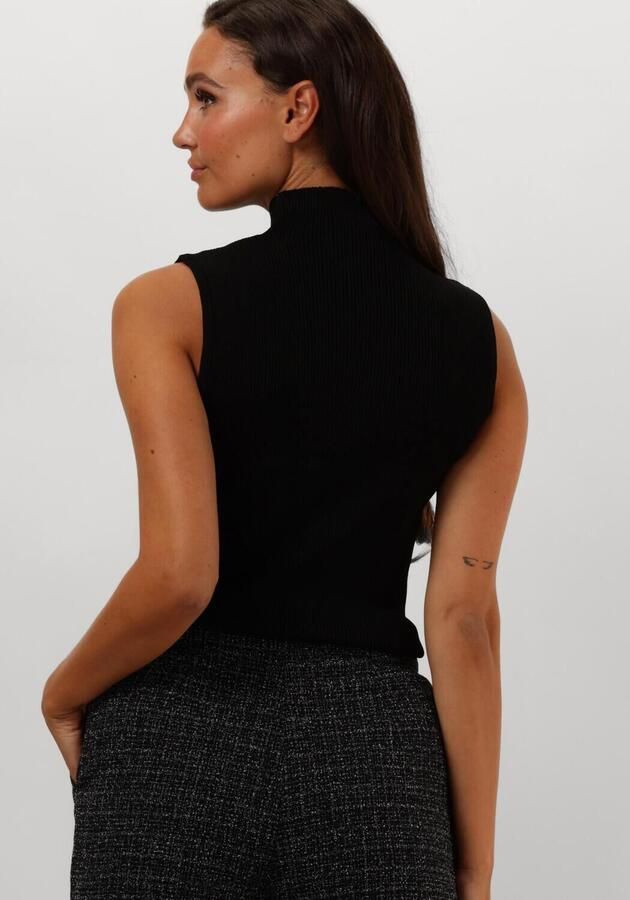 BRUUNS BAZAAR Dames Tops & T-shirts Rivers Aditi Knit Top Zwart