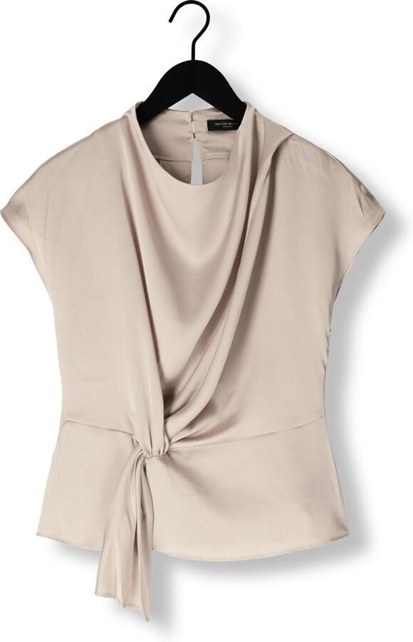 Bruuns Bazaar Gestreepte Blouse Silver Cloud Gray Dames - Foto 3