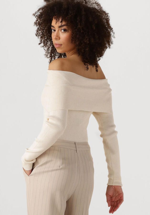 BRUUNS BAZAAR Dames Tops & T-shirts Tonna Knit Ecru - Foto 2