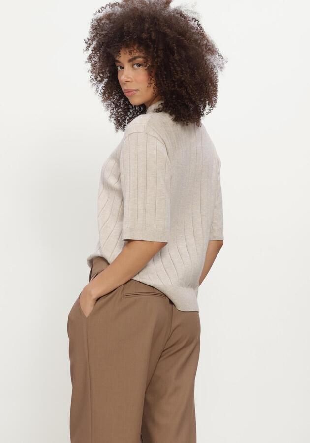 BRUUNS BAZAAR Dames Truien & Vesten Anemonebbglady Knit Beige - Foto 3