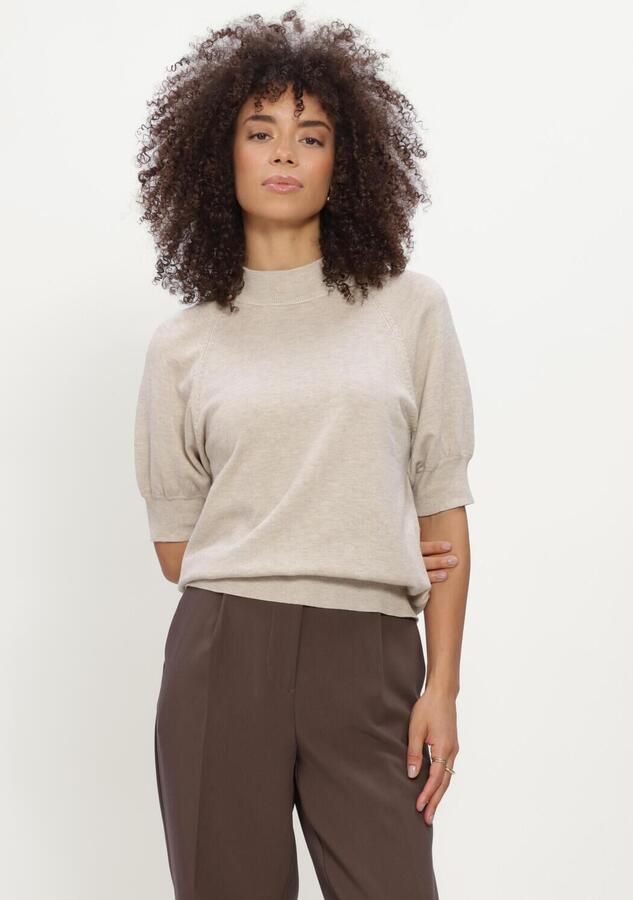 BRUUNS BAZAAR Dames Truien & Vesten Anemonebbhalias Knit Beige - Foto 3