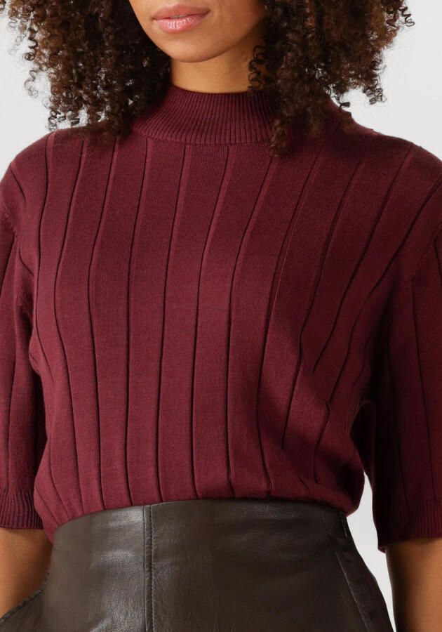 BRUUNS BAZAAR Dames Truien & Vesten Bbglady Knit Bordeaux - Foto 3