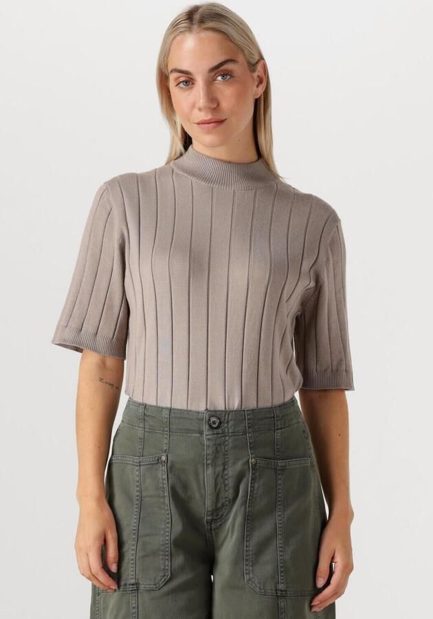 BRUUNS BAZAAR Dames Truien & Vesten Bbglady Knit Bruin - Foto 4