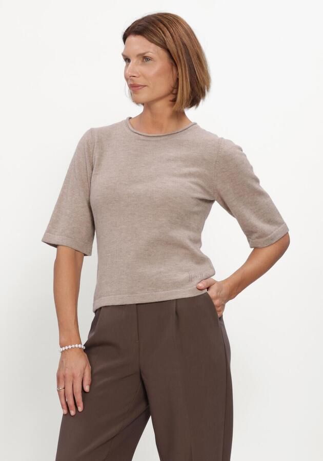 BRUUNS BAZAAR Dames Truien & Vesten Chalinabbandra Knit Beige
