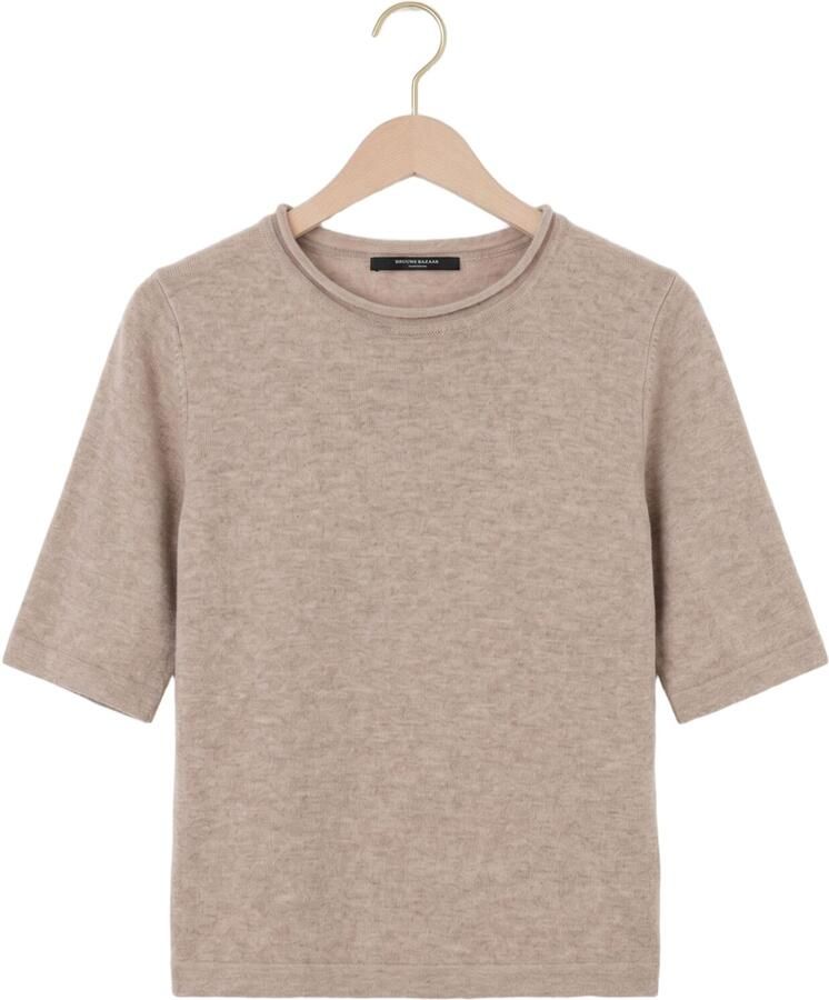 BRUUNS BAZAAR Dames Truien & Vesten Chalinabbandra Knit Beige - Foto 2