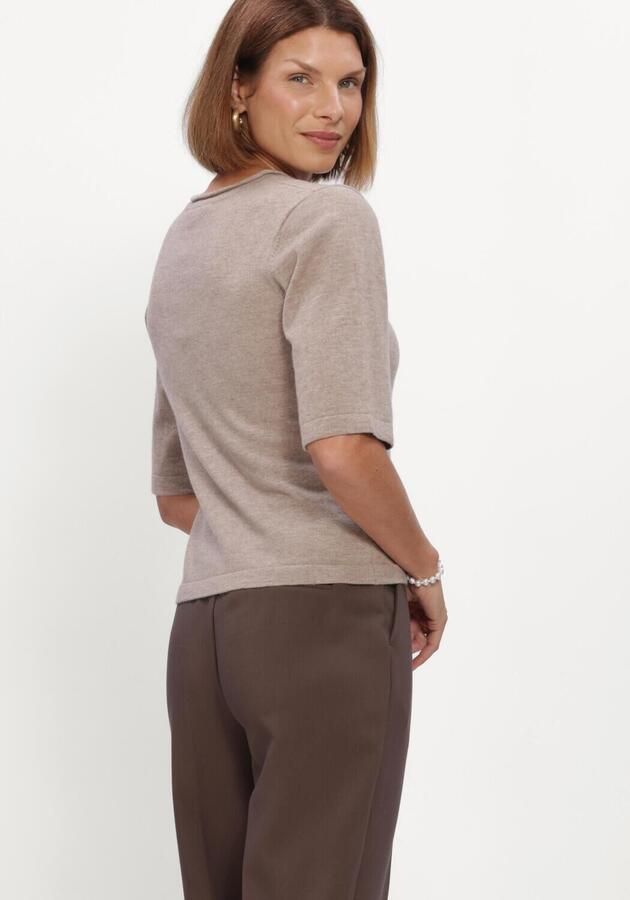 BRUUNS BAZAAR Dames Truien & Vesten Chalinabbandra Knit Beige - Foto 3