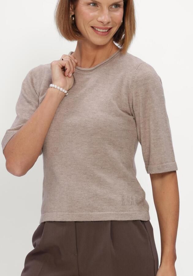 BRUUNS BAZAAR Dames Truien & Vesten Chalinabbandra Knit Beige - Foto 4