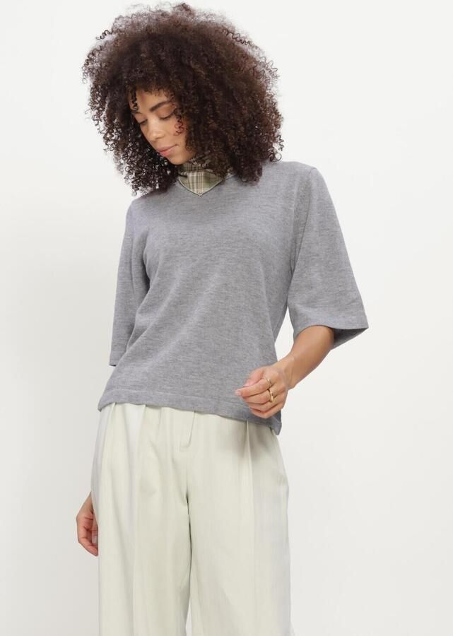 BRUUNS BAZAAR Dames Truien & Vesten Chalinabbandra Knit Grijs
