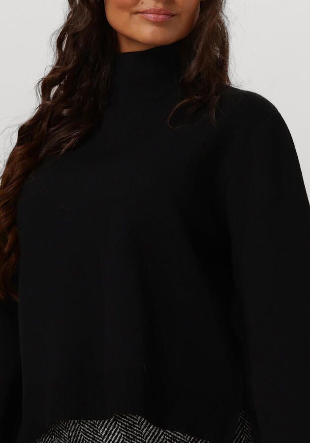 Bruuns Bazaar Zwarte Gebreide Trui Simonabbada Stijl Black Dames - Foto 3