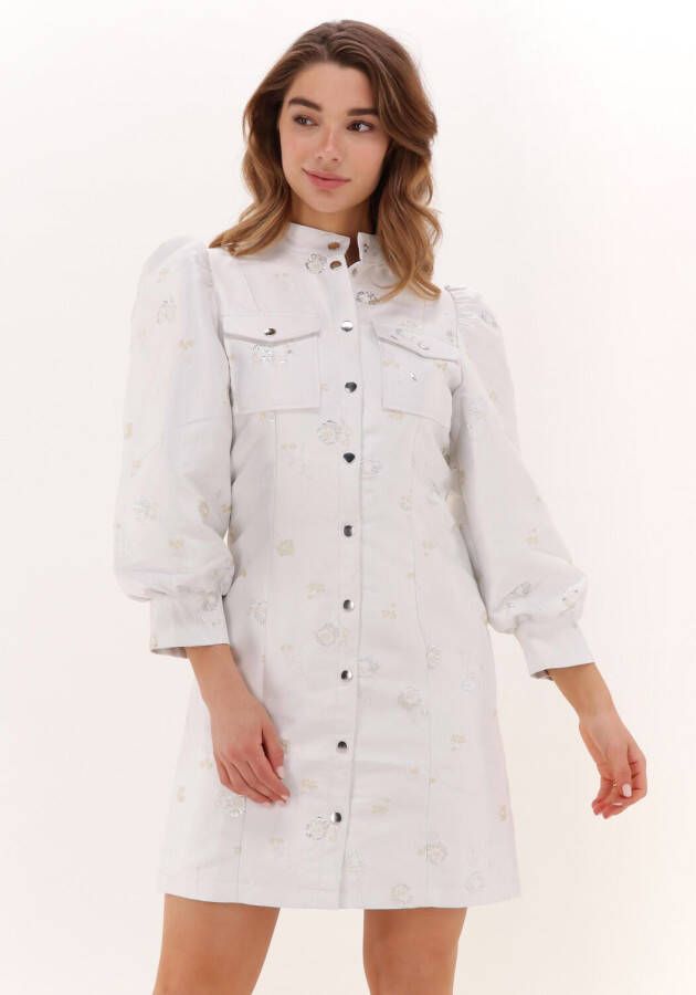 BRUUNS BAZAAR Dames Jurken Prunella Adrine Dress Creme