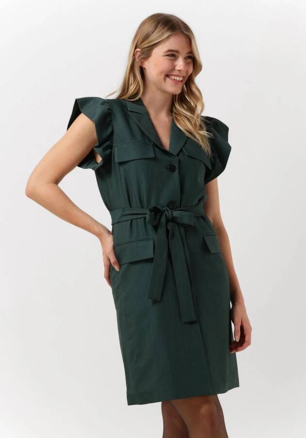 BRUUNS BAZAAR Dames Jurken Firello Gaia Dress Groen